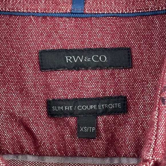 RW&CO Dress Shirt - XS - Like New - Picture 4 of 4